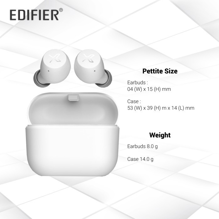 EDIFIER TWS X3 True Wireless Bluetooth Earphone aptX IPX5 Splash Proof