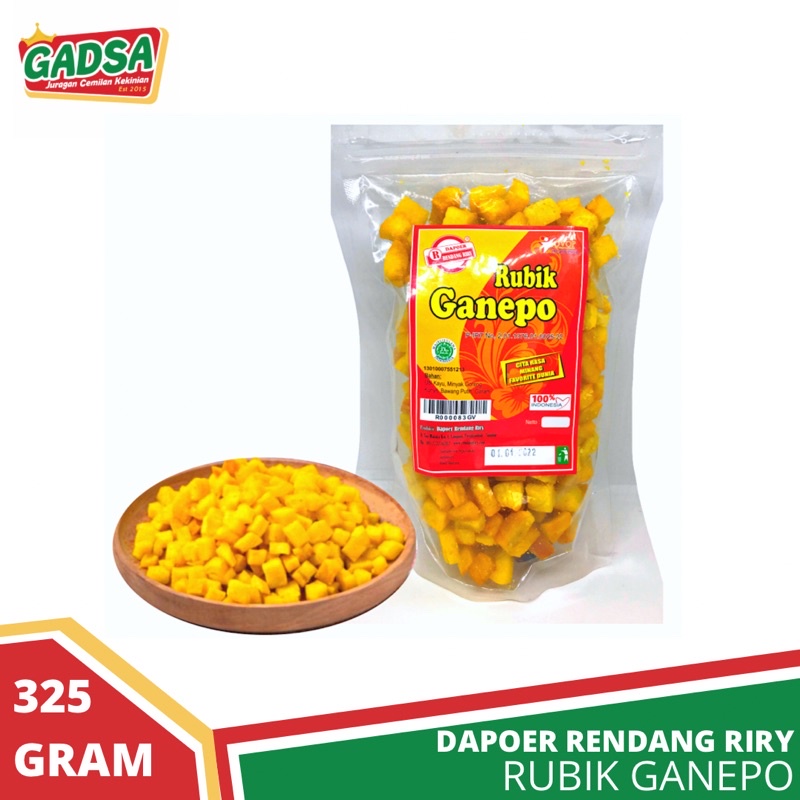 

Rubik Ganepo Dakak Cancang Singkong Keripik Singkong Dadu Khas PADANG