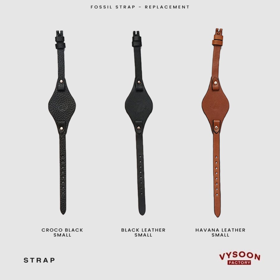 Tali Jam Kulit Asli Pengganti Premium / Replacement Strap Jam Kulit