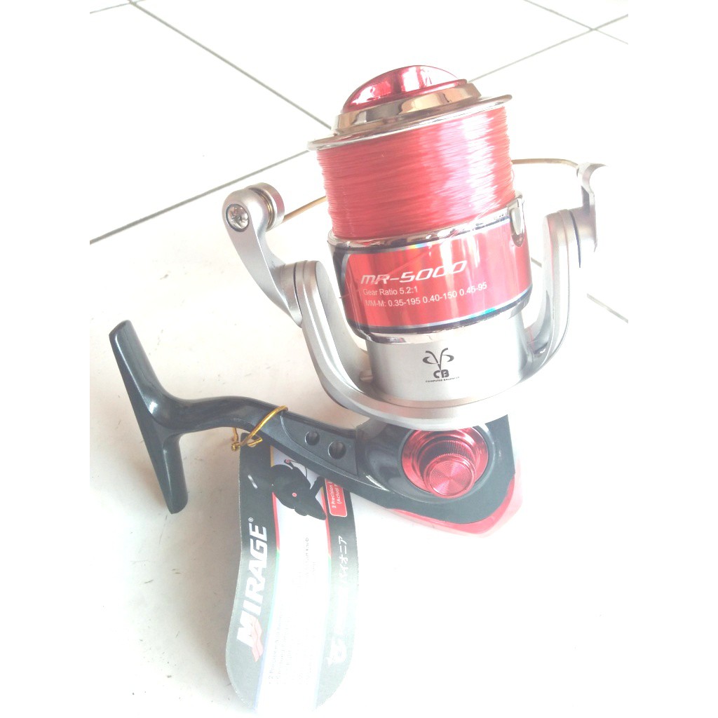 PIONEER MIRAGE 5000 SPINNING REEL 5000 REEL MUARA