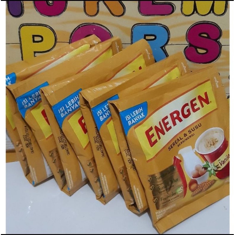 

Energen Vanila/ jahe 34 gram 10 piece