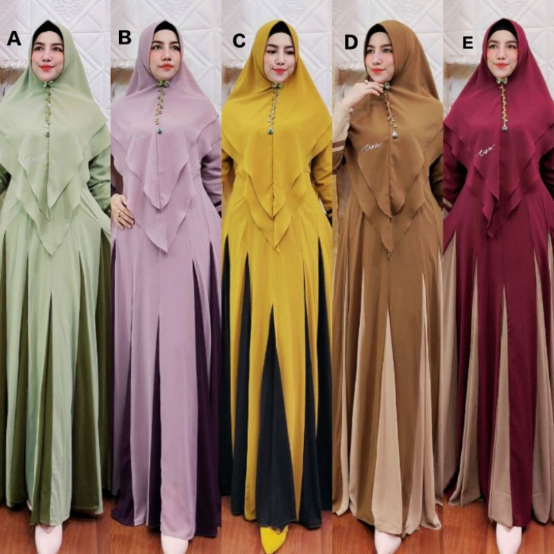 MAHARANI SYARI PART 2 BY CUPIN GAMIS SYARI TERBARU BAJU SYARI ORIGINAL SET SYARI GAMIS SYARI PREMIUM