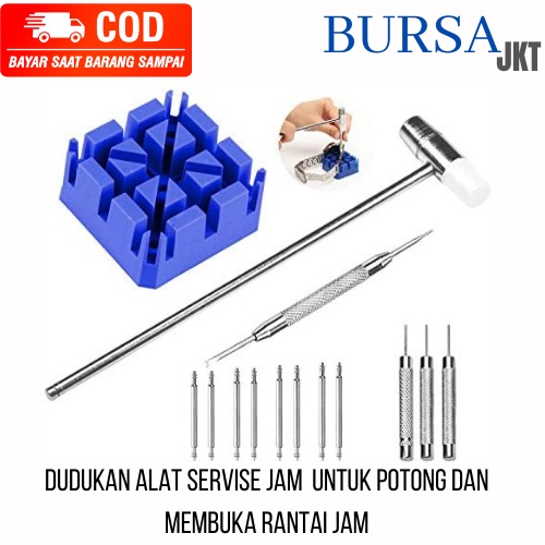 HOLDER PENAHAN BODY JAM TANGAN ALAT BANTU SERVISE BUKA GANTI BATERAI JAM