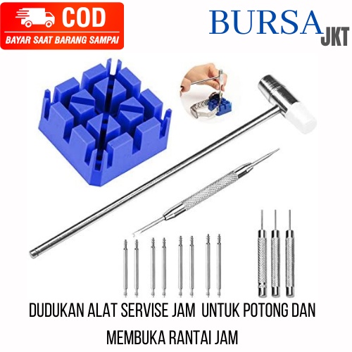 HOLDER PENAHAN BODY JAM TANGAN ALAT BANTU SERVISE BUKA GANTI BATERAI JAM