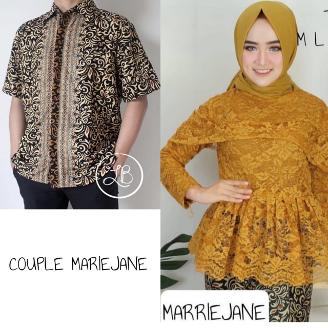 KEBAYA COUPLE MARRIEJANE / KEBAYA MODERN / KEBAYA TUNANGAN