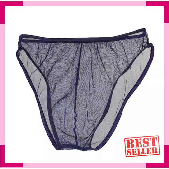 Kekinian Sexy Celana Dalam Pria Transparan P15 Lingerie Laki Underwear Seksi CD