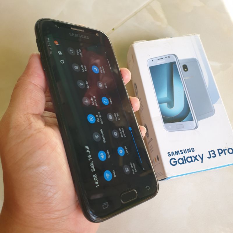 Samsung J3 pro 2/16 Ram 2gb Rom 16gb second berkualitas