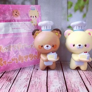 YUMENO BEAR CHEF ORIGINAL SQUISHY / squishi new licensed ibloom cute