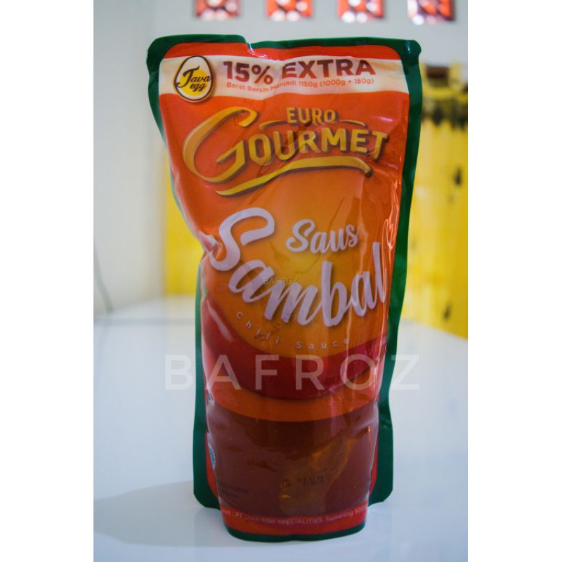 

Euro Gourmet Saus Sambal 1kg