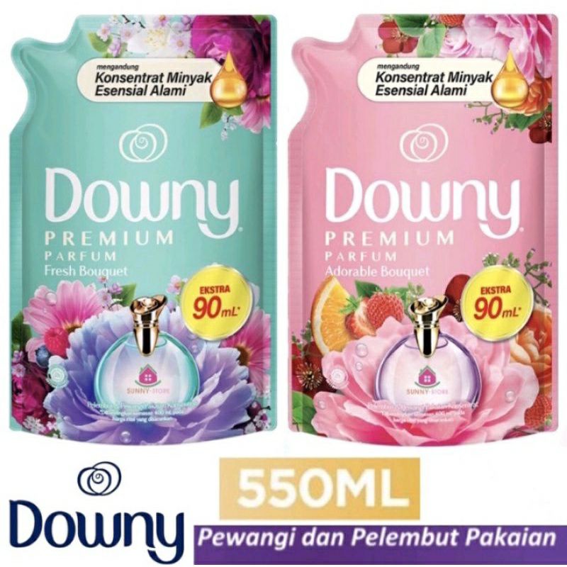 Downy Premium Parfuml Pelembut dan Pewangi Pakaian