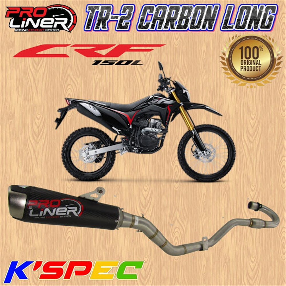 Knalpot ProLiner TR 2 Carbon Long HONDA CRF 150 Racing Fu bac 78