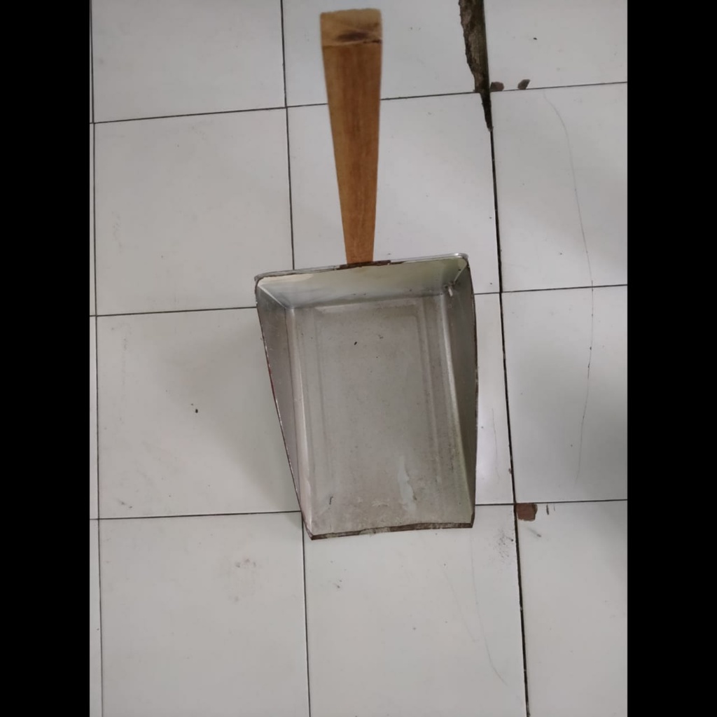 Cikrak Seng Serok Sampah Seng Pengki Seng Bahan Seng Tebal