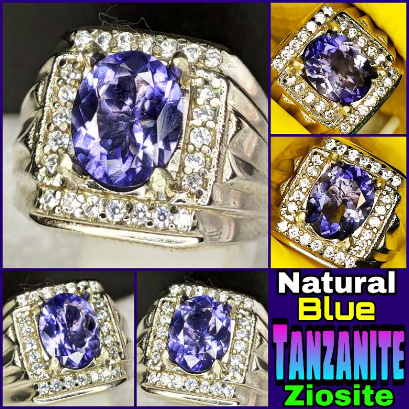 NATURAL BLUE TANZANITE ZOISITE NTE MEMO Bkn Sapphire Yellow Green Star Ruby Burma