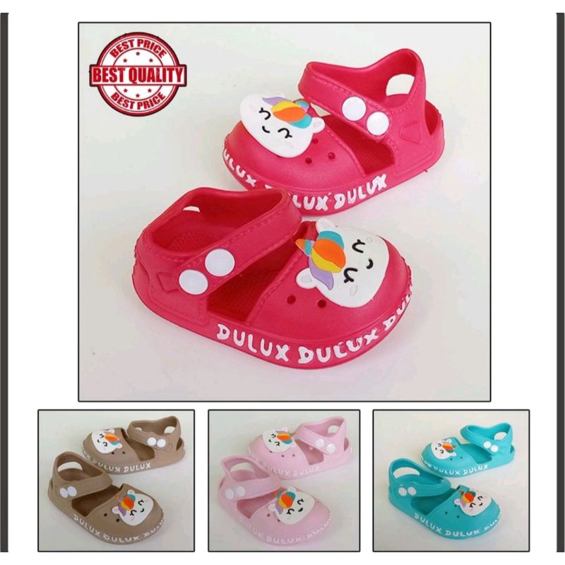 Sepatu Sandal Bayi Perempuan Unicorn Dulux 376E Size 20-25