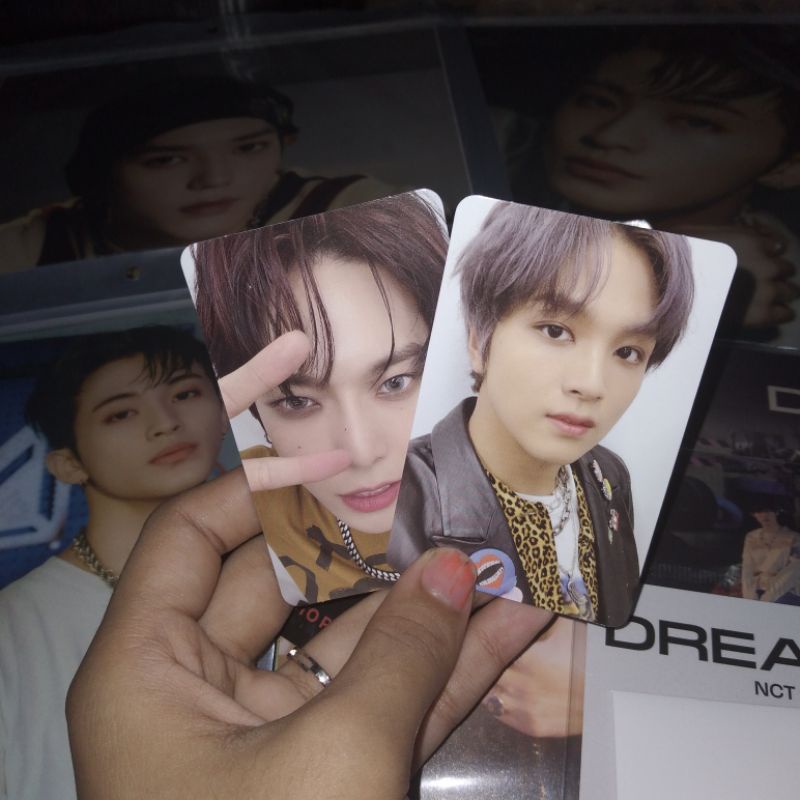 Doyoung Haechan Photocard Luggage sticker Earthquake universe