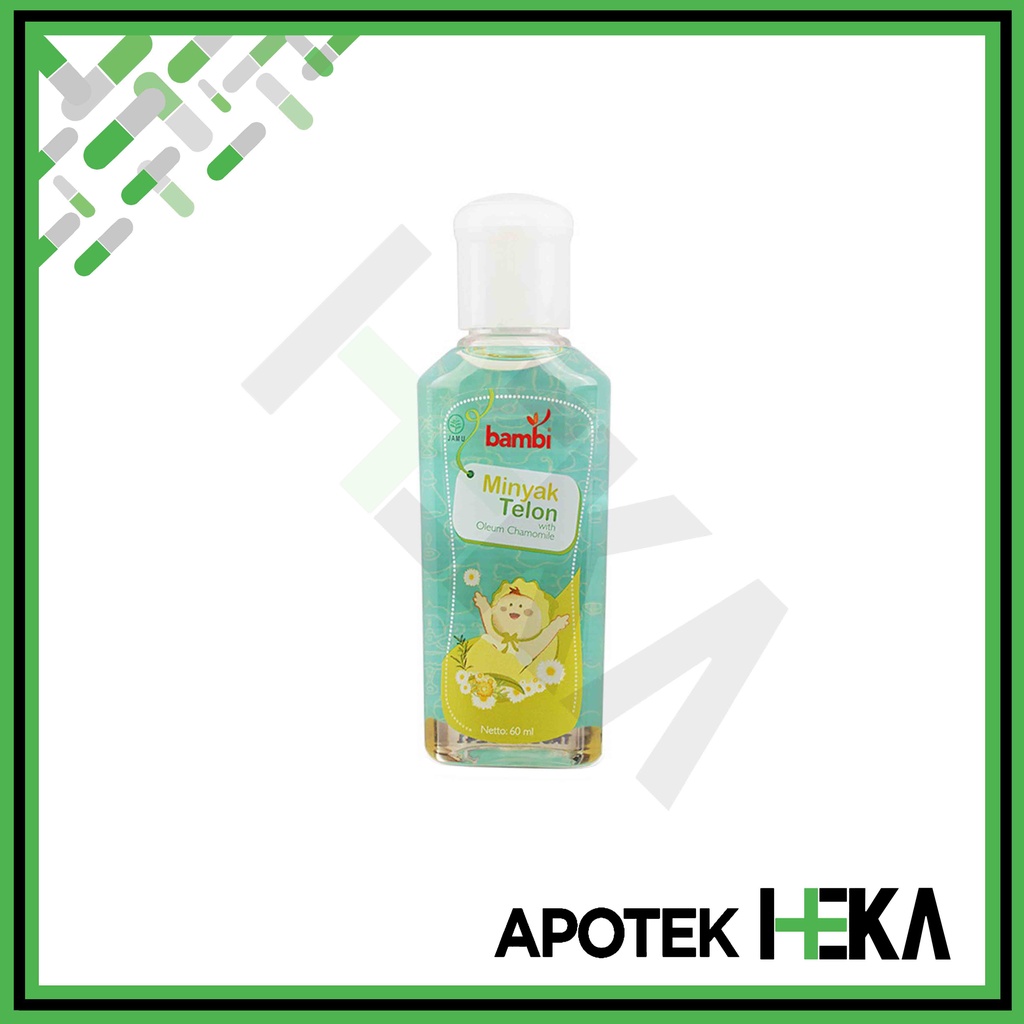 Bambi Baby Minyak Telon 60 ml (SEMARANG)