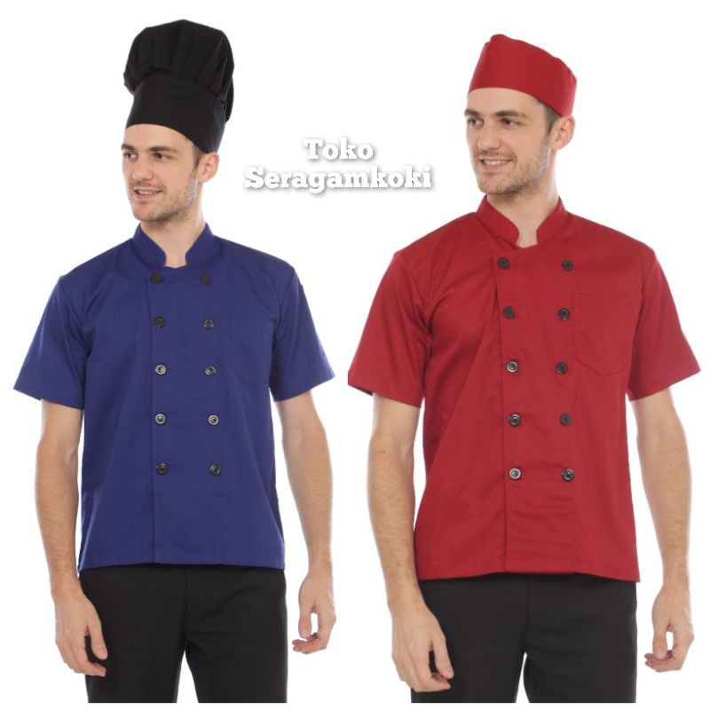 Baju Chef / Baju Koki Tebal Nyaman