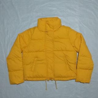 hollister yellow coat