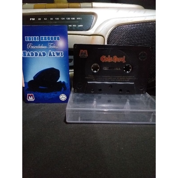 Kaset Tape Cinta Rasul Haddad Alwi Original (Second)