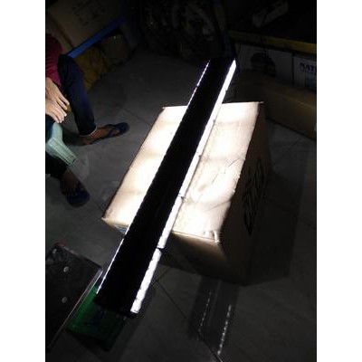 Lampu Led Strobo Ganda/Double Mobil Polisi 90 Cm Putih Putih