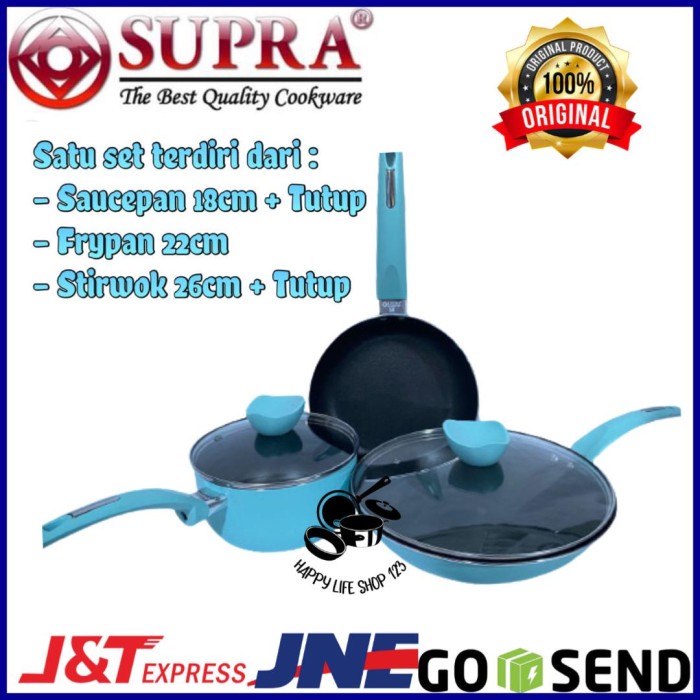 PANCI SUPRA 5PCS EDISI CHEF RENATA/NEW PANCI SUPRA 5PCS DAHLIA