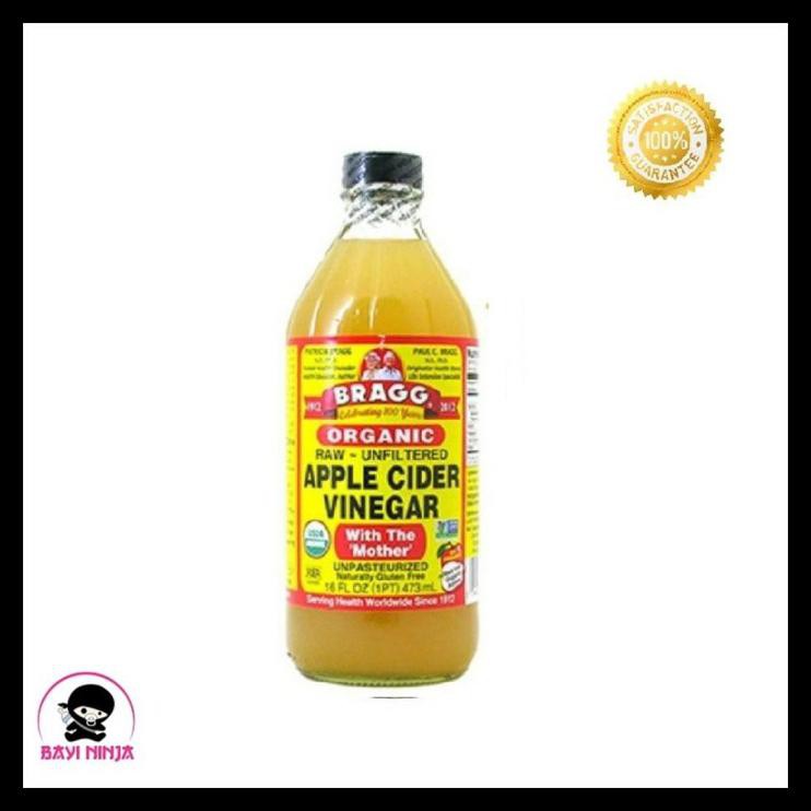 

Promo Bragg Organic Apple Cider Vinegar Raw - Unfiltered 16Oz 473Ml