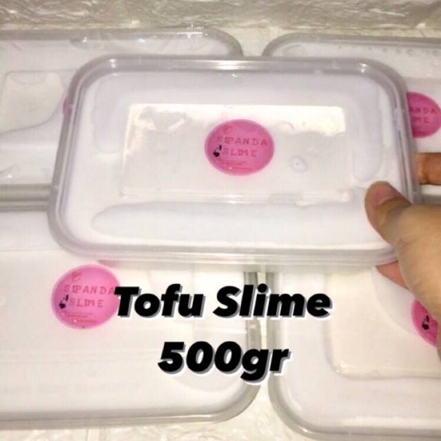 Tofu slime ukuran 500gr