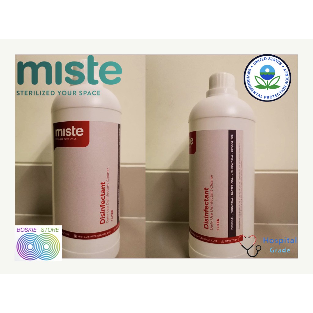 Disinfectant Liquid Miste Hospital Grade Non Residual EPA Approved