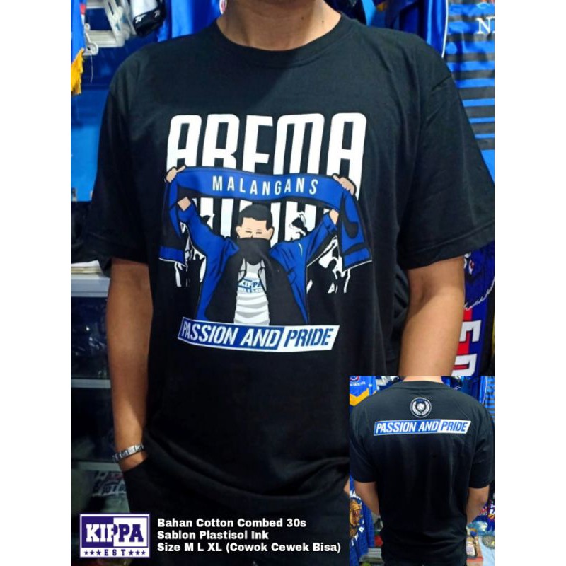 Kaos Casual Arema Malangan