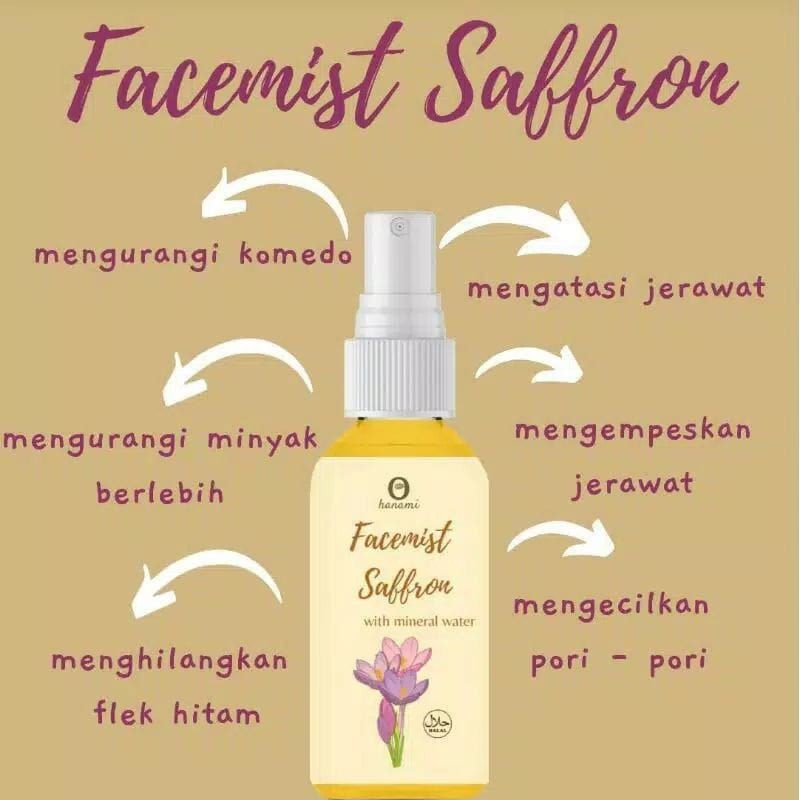 facemist sffron by picnic