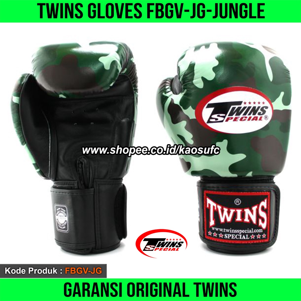 Sarung Muay Thai Twins FBGV-UG, Gloves Twins FBGV-UG, Gloves Muay Thai Twins, Gloves Boxing Twins, M