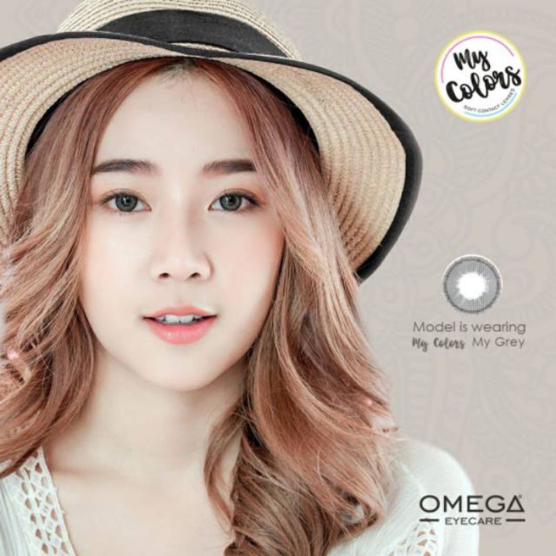 SOFTLENS MY COLOR MINUS (-2.75 SD -6.00) BY OMEGA FREE LENSCASE