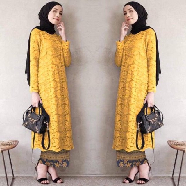 JC Kebaya lucia / Kebaya tunik wanita modern terbaru / Kebaya wanita modern