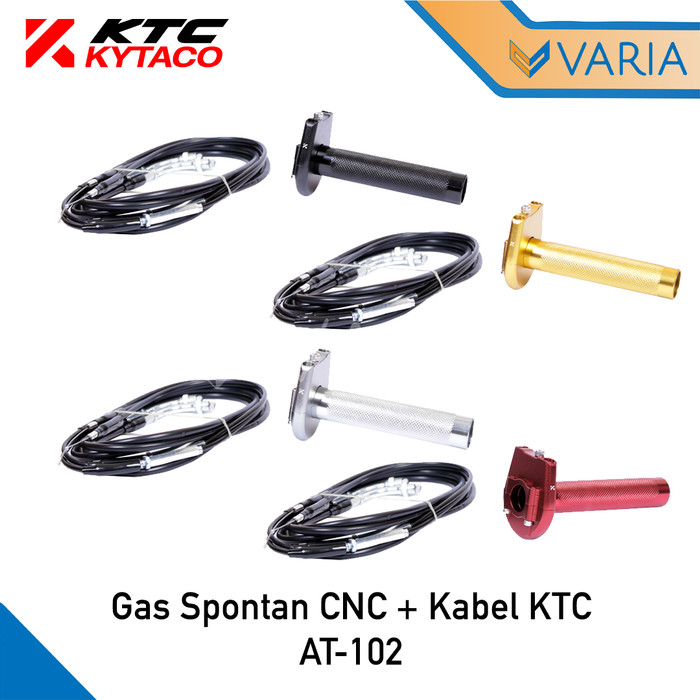 Gas Spontan CNC + 2 Kabel AT-102 Variasi Motor Universal KTC Kytaco