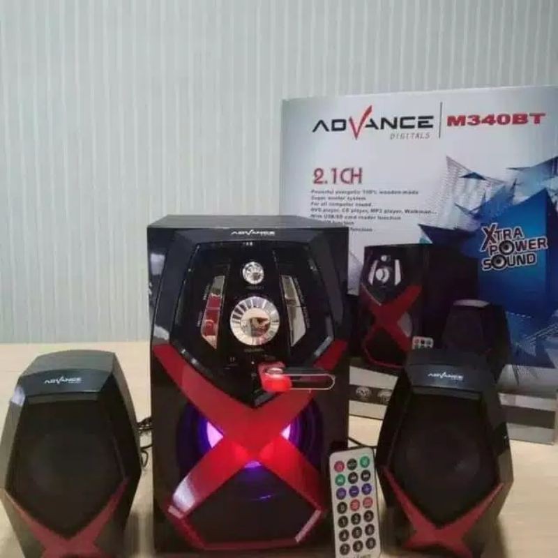 M340BT Advance Speaker Aktif M-340BT Bluetooth
