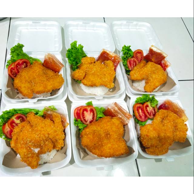 Nasi Ayam Katsu