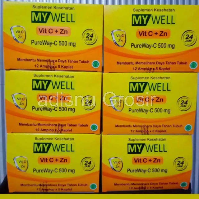 My Well Pureway Vitamin C 500 mg Isi 5 Strip