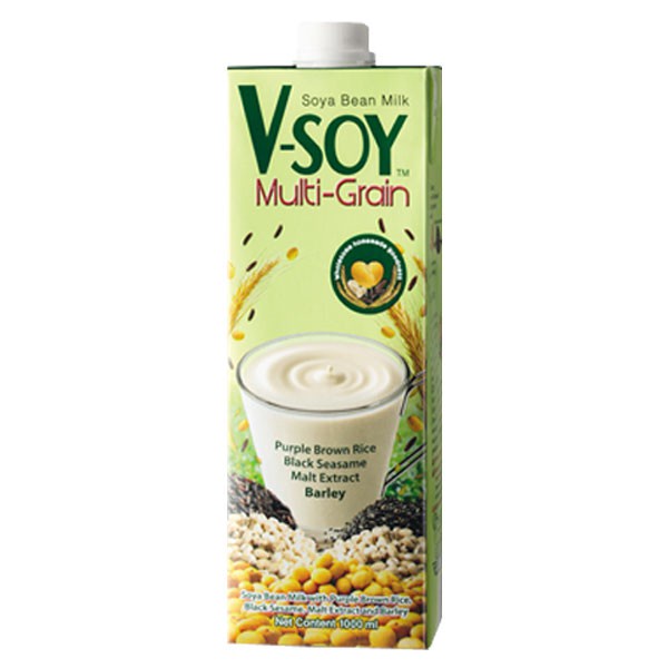 

Vsoy Multi Grain Soymilk 1Liter