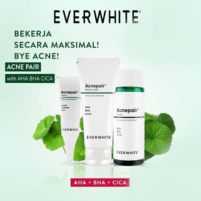 ⭐️ Beauty Expert ⭐️ Everwhite Acnepair Series | Ancepair Cream | Ancepair Toner | Ancepair FaceWash Series