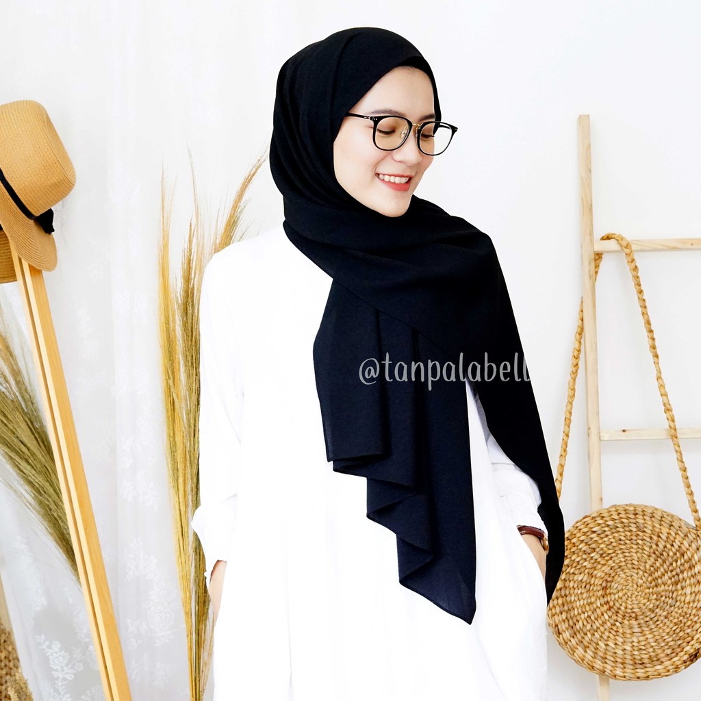 PASHMINA JILBAB HIJAB DIAMOND PREMIUM 180 X 75 ITALIANO CREPE PANJANG MURAH BY AISHAHIJAB.ID