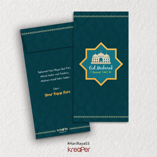

Amplop Lebaran Idul Fitri 2020 Murah (Kode: HariRaya03)