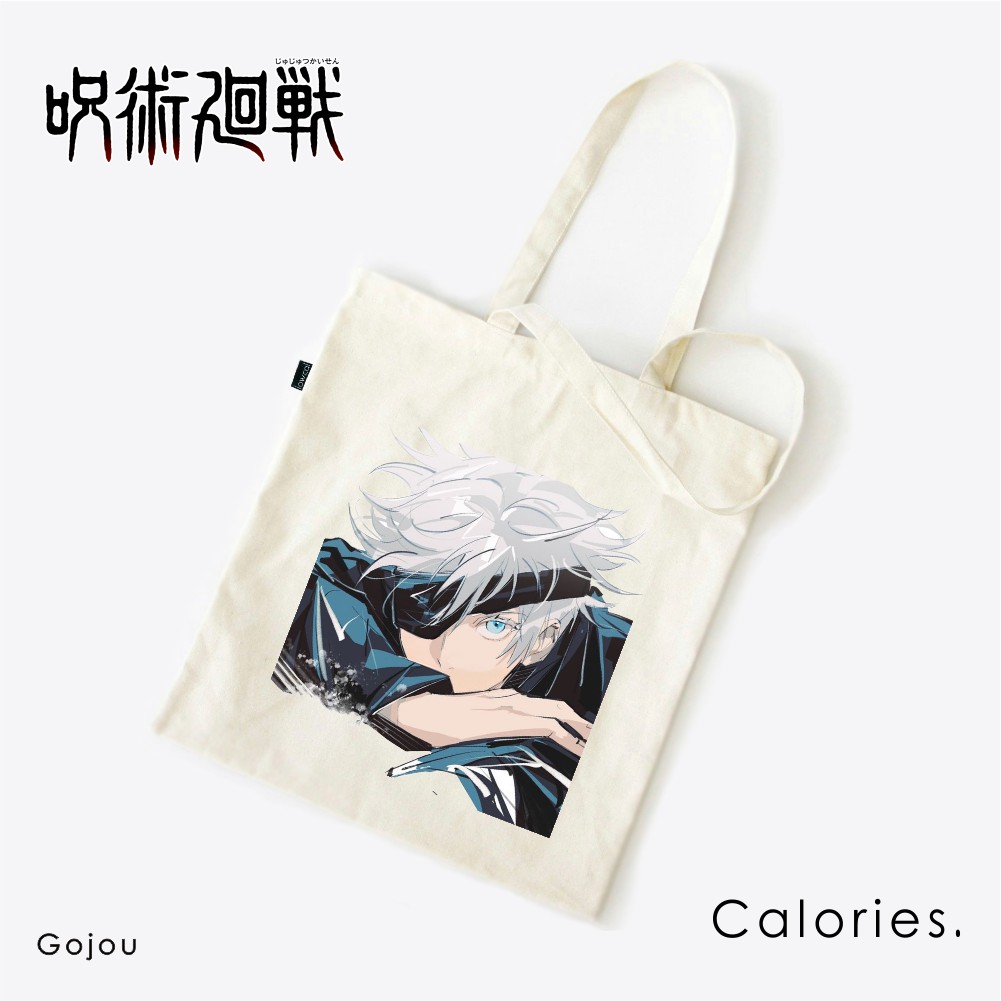 Totebag Anime Jujutsu kaisen Itadori Gojou Inumaki  #TOJK