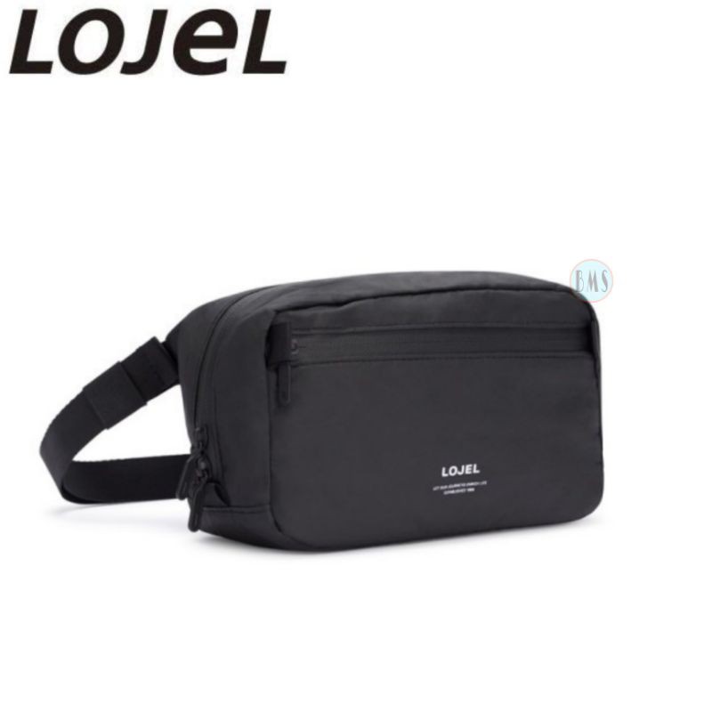 Lojel Slash Tas Waist Bag Shoulder Pack - Matte Black