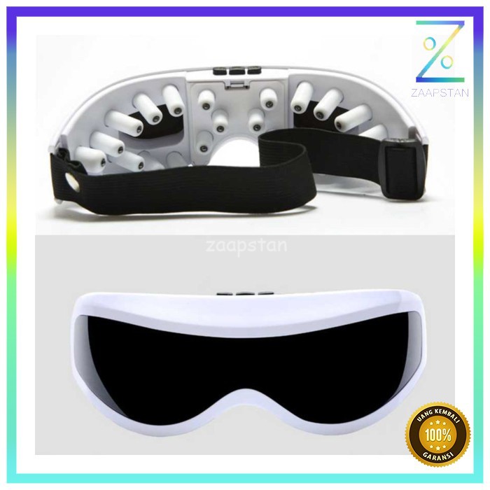 Alat Pijat Mata Elektrik Eye Care Massager - 818 - White