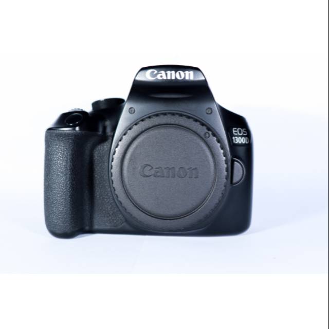 Canon 1300D full set + lensa fix & lensa tele
