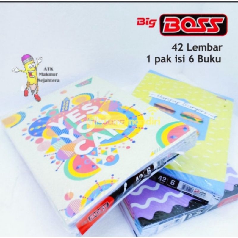 

Buku tulis BIG BOSS Boxy