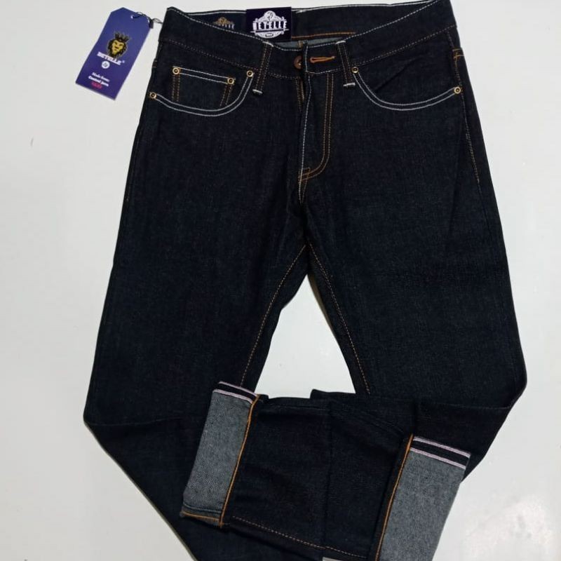 CELANA DENIM SELVEDGE panjang kualitas