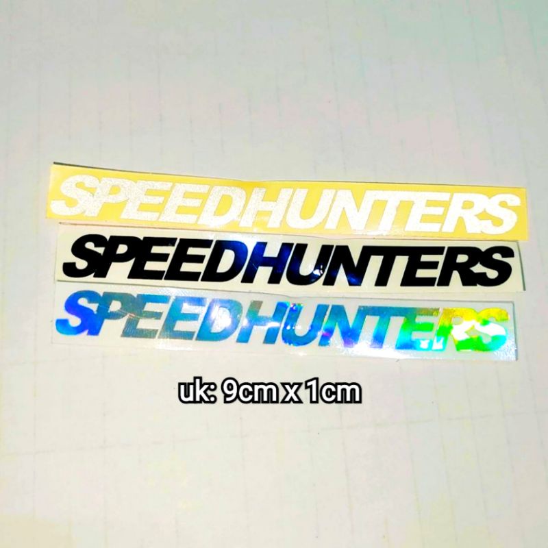 sticker cutting SPEEDHUNTER