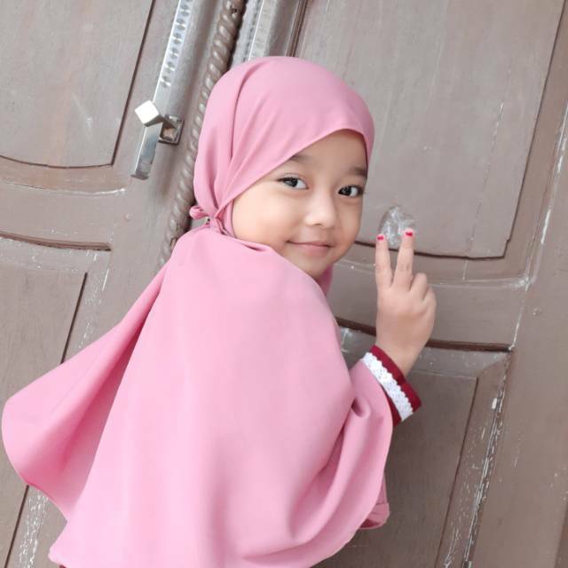 Aqiss - Jilbab Anak Hijab Kids Maryam Kerudung Sekolah M