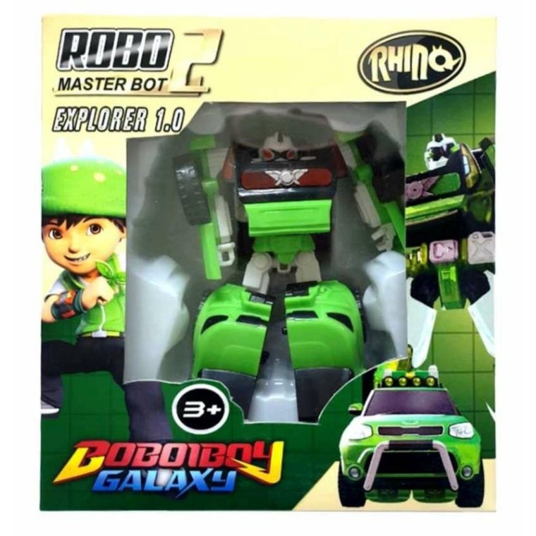 Robot Rhino Boboiboy Robo 2 Master bot (Explorer)1.0